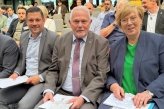 Einbürgerungsfeier 2025_ Marc Trampe - Helmuth Ahrens - Ministerin Dr Sabine Sütterlin-Waack
