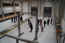 Blick über Zentralwerkstatt