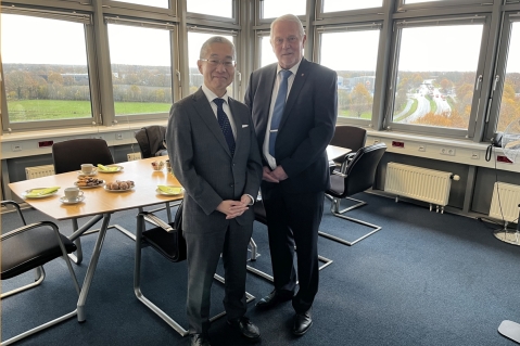 Japanischer Generalkonsul zu Besuch beim Kreis Pinneberg