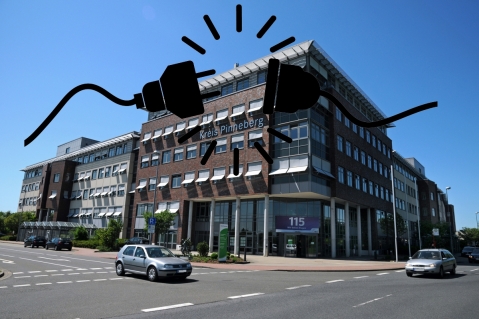 Kreisverwaltung testet Stromausfall