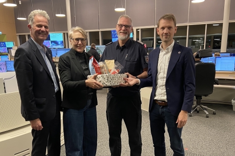 Leitstelle: Landrätin und Landräte sagen Danke