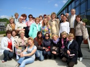 Begrüßung der Reisegruppe aus Selenogradsk