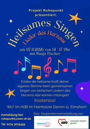 Plakat Heilsames Singen